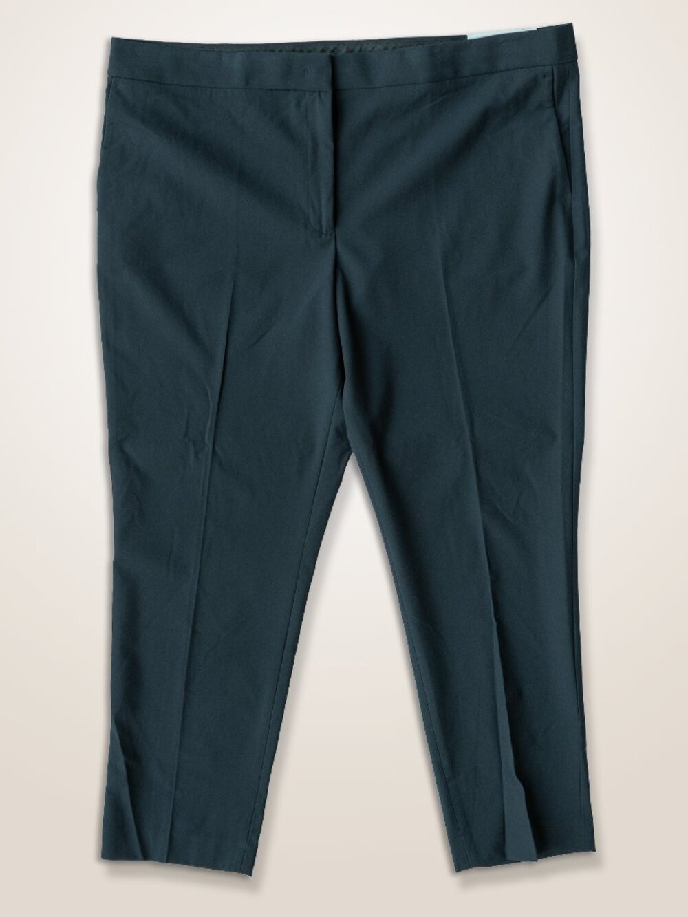 Ann Taylor Ankle Pant Navy Blue Corporate Capsule Twee Minimal Classic Trouser